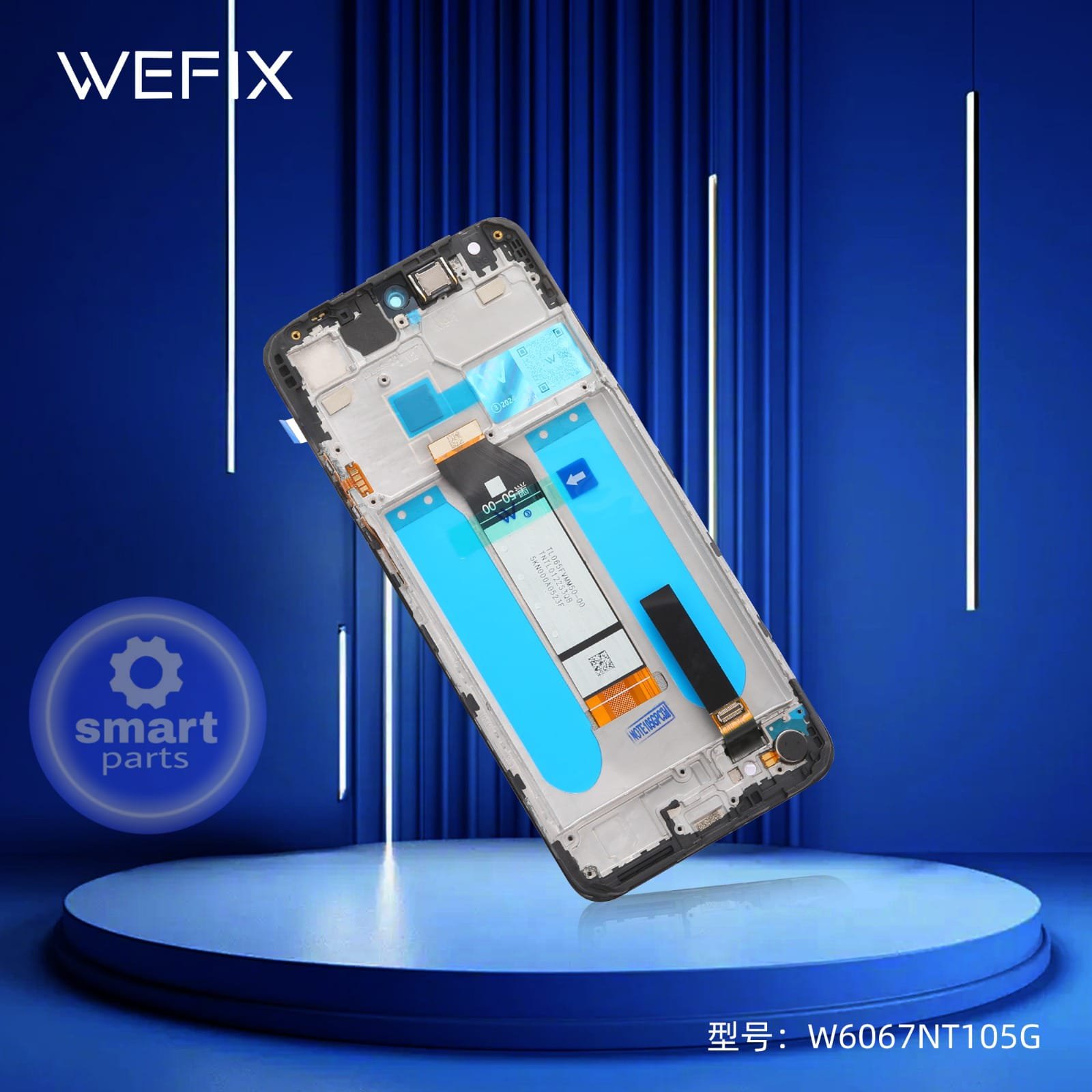 Display WEFIX modelo W6067NT105G
